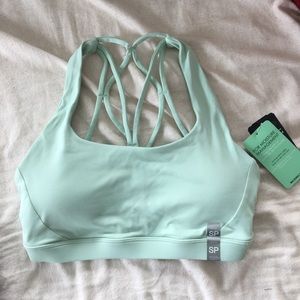 Forever 21 Aqua Sports Bra (S)